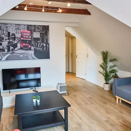 Hd Topfloor דירה ברגן